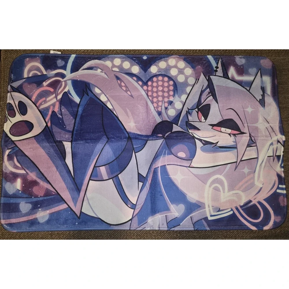 Loona FLOOR Mat Desk Rug Matches Helluva Boss Valentine's 2025 PlaymatLuna NEW